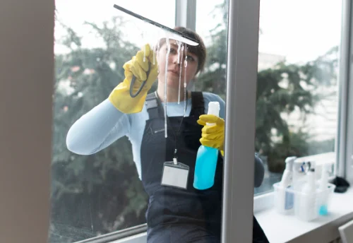 Nettoyage de vitres intérieures et extérieures à Curières